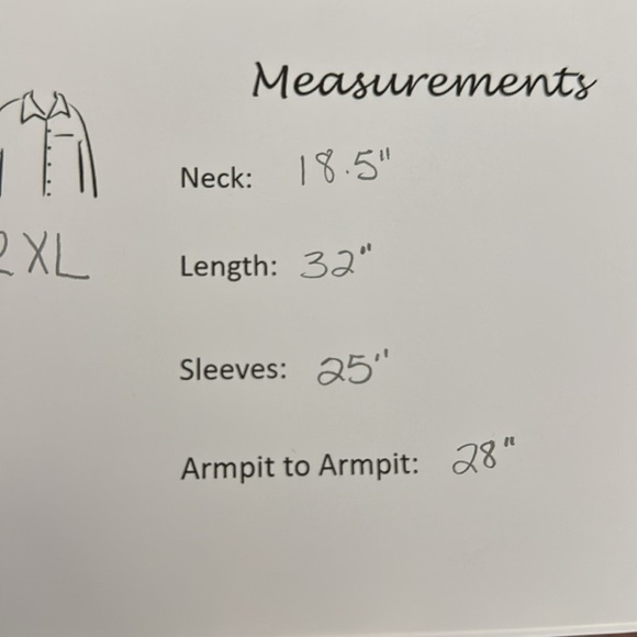 EUC Kenneth Cole Men’s Unlisted 2 XL LS Royal Blue Dress Shirt 18-18 1/2 36/37 - Picture 6 of 6